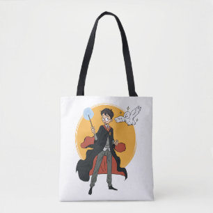 Bolsa Tote HARRY POTTER™ e Hedwig Ilustração