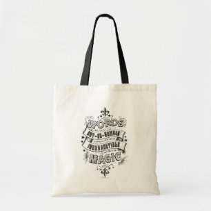 Bolsa Tote Harry Potter Feitiço   Palavras São Nossa Fonte Ma