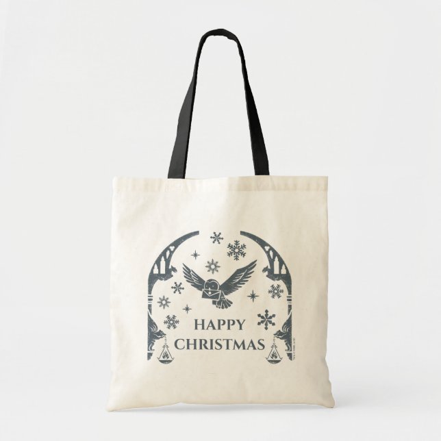 Bolsa Tote HARRY POTTER™ Hedwig Entregando Carta de Férias (Frente)