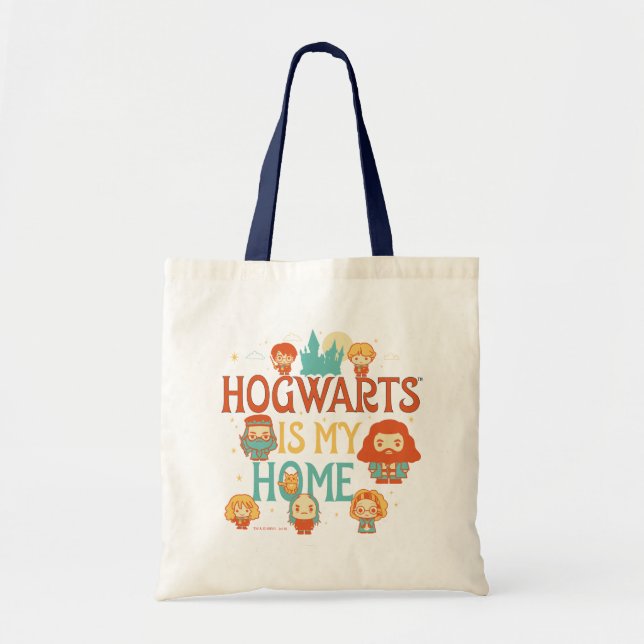 BOLSA TOTE HARRY POTTER™ | HOGWARTS™ É MINHA CASA (Frente)