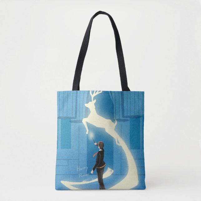Bolsa Tote HARRY POTTER™ Patronus Painting (Frente)
