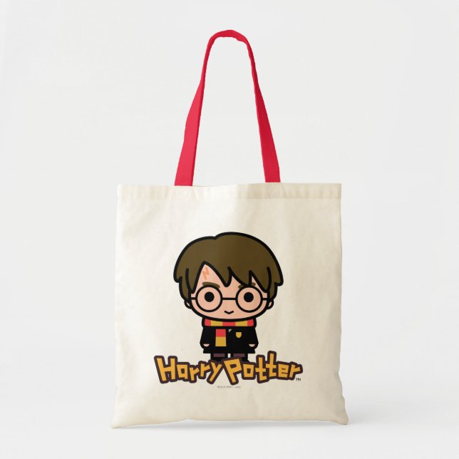 Bolsa Tote Harry Potter Personagem de desenho animado Art (Frente)