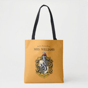 Bolsa Tote Harry Potter   Professor do Brasão da Hufflepuff