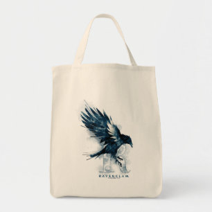 Bolsa Tote Harry Potter   RAVENCLAW™ Raven Watercolor