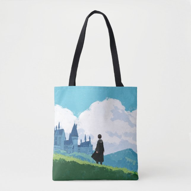 Bolsa Tote HARRY POTTER™ SOBREINDO HOGWARTS™ Castle (Frente)