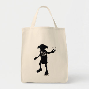 Bolsa Tote Harry Potter   Tipografia Silhouette "Dobby Livre"
