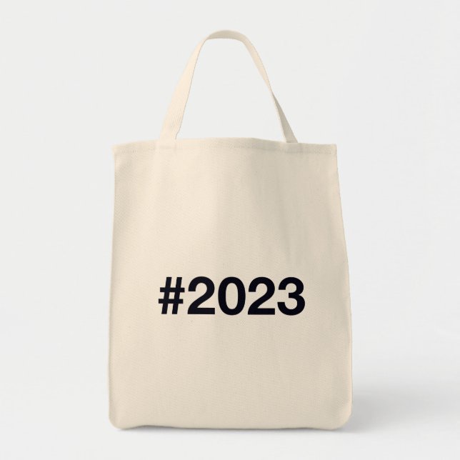 Bolsa Tote Hashtag 2023 (Frente)