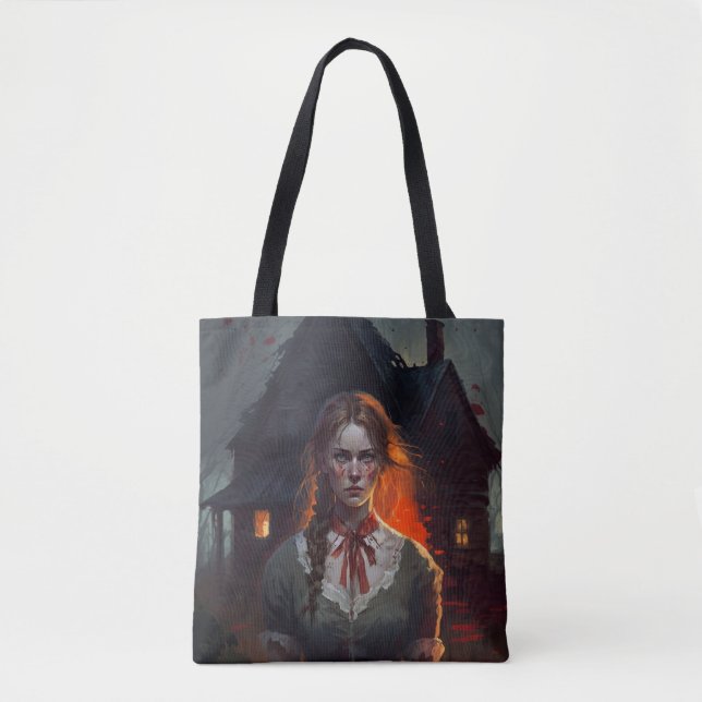 Bolsa Tote Haunting house (Frente)