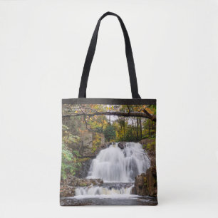 Bolsa Tote Hawk Cai no outono