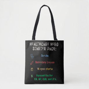 Bolsa Tote Healthcare Hero Starter Pack - Enfermeira Engraçad