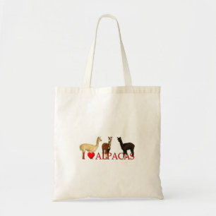 Bolsa Tote "Heart" Alpacas