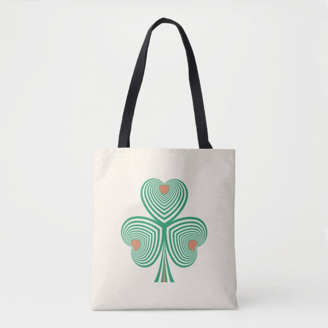 Bolsa Tote Heart Clover (Frente)