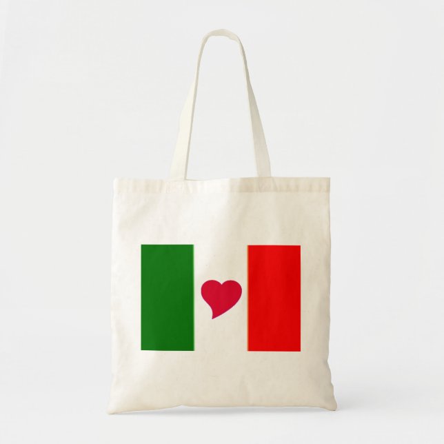 Bolsa Tote Heart LOve Italy Bag (Frente)