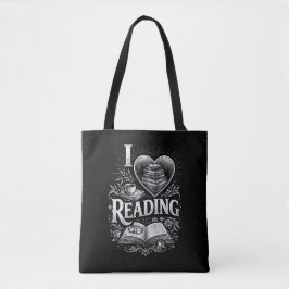 Bolsa Tote Heart of a Book Lover