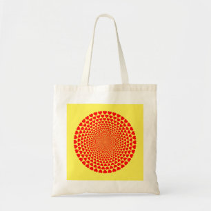 Bolsa Tote Hearts Mandala Design