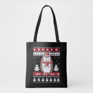 Bolsa Tote Hedgehog Christmas