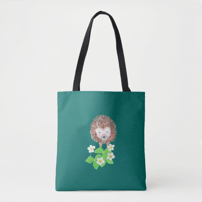 Bolsa Tote Hedgehog Sorridente (Frente)