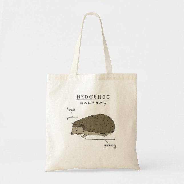 Bolsa Tote Hedgehogs Cute Hedgehogs (Frente)