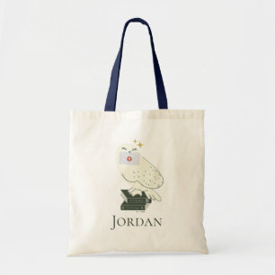 Bolsa Tote Hedwig Com Desenho Caprichoso de Carta
