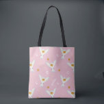 Bolsa Tote Hedwig Pink Solstice Pattern<br><div class="desc">Sweet, celestial, and full of wizarding charm, this enchanting Hedwig pattern design brings a dreamy touch of magic to any product. Featuring graceful Hedwigs delivering golden-sealed letters, this whimsical print is scattered with crescent moons, glowing suns, and delicate constellation details across a soft blush background. The light pastel palette and...</div>