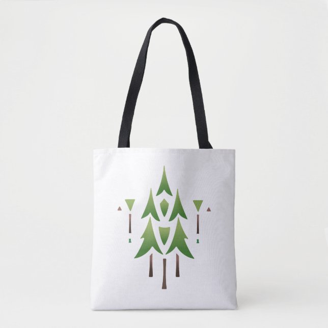 Bolsa Tote Helen Foster 'Espírito da Floresta' (Frente)