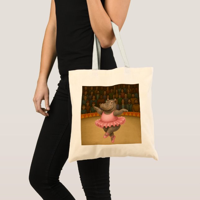 Bolsa Tote Helene circus performer (Frente (produto))