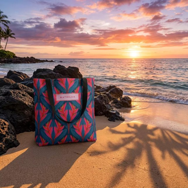 Bolsa Tote Helicônia Neon (Criador carregado)