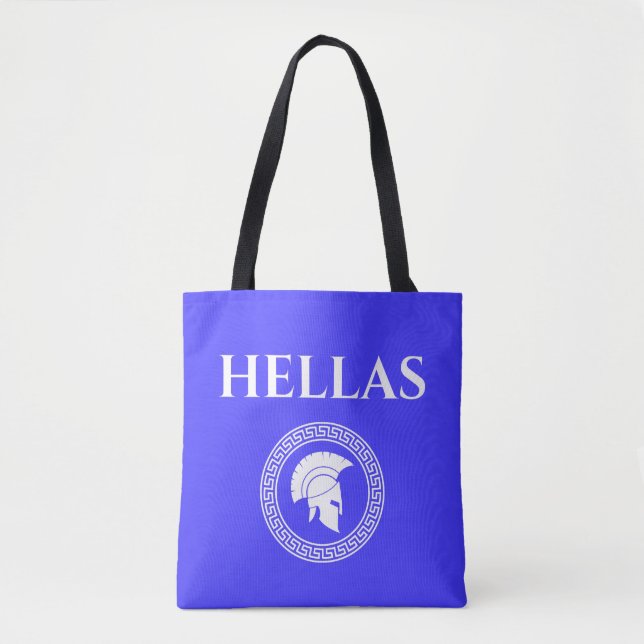Bolsa Tote Hellas Espartano  (Frente)