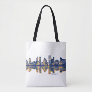 Bolsa Tote Helsinki Skyline