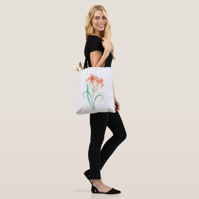 Bolsa Tote Hemerocallis (Dia Lily) (No(a) Modelo)