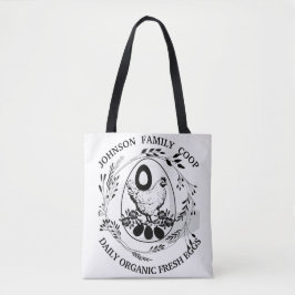 Bolsa Tote Hen, Chic Personalizado do Mercado de Fazendeiros