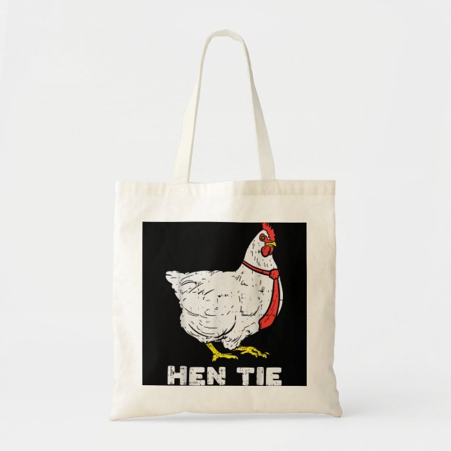 Bolsa Tote Hen Tie Funny Japonês Anime Pun Manga Piada Otaku (Frente)