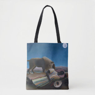Bolsa Tote Henri Rousseau - A Cigana Adormecida