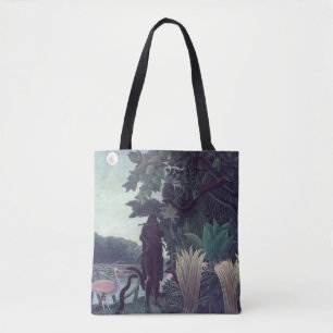 Bolsa Tote Henri Rousseau - A Encantadora de Serpentes