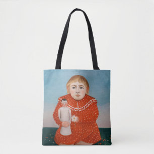 Bolsa Tote Henri Rousseau - Criança com uma Doll