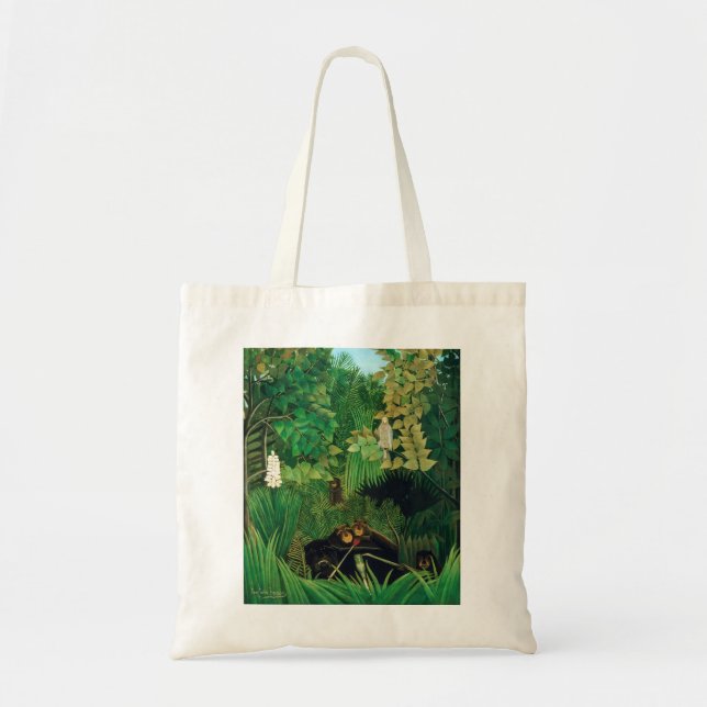 Bolsa Tote Henri Rousseau - Os Alegres Bufões (Frente)