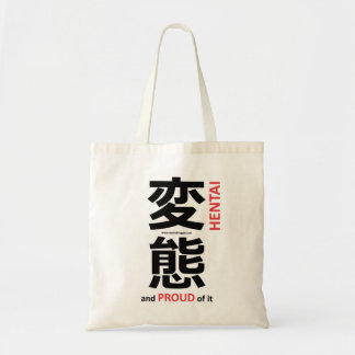 Bolsa Tote "Hentai" and proud of it