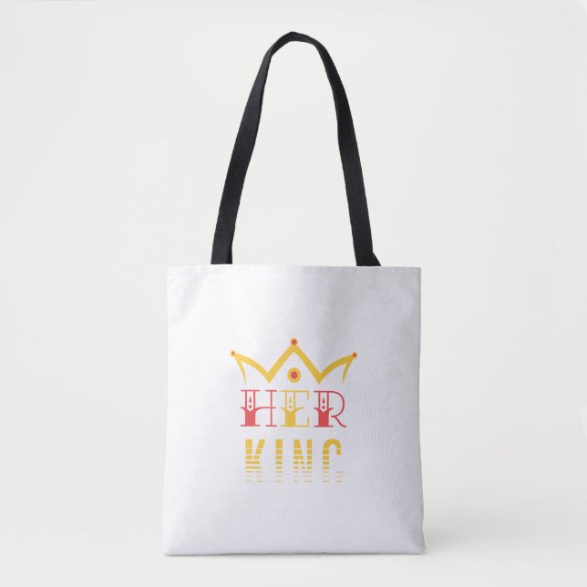 Bolsa Tote Her King (Frente)