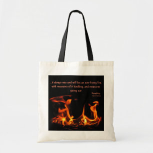 Bolsa Tote Heraclitus Everduradouro Fire Tote Bag