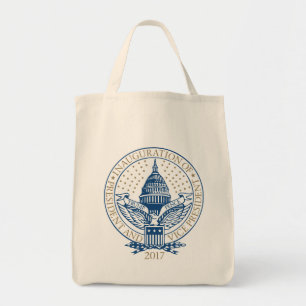 Bolsa Tote Herança do Presidente de Pé-Trump Inaugural Logoti
