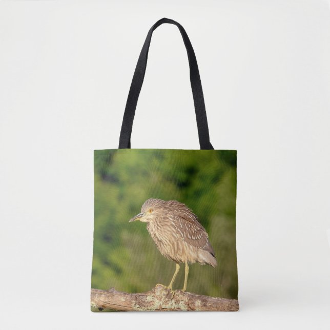 Bolsa Tote Herão da Noite Negra Juvenil (Frente)