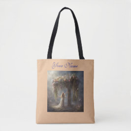 Bolsa Tote Herbáceo Etéreo e Floral cottagecore