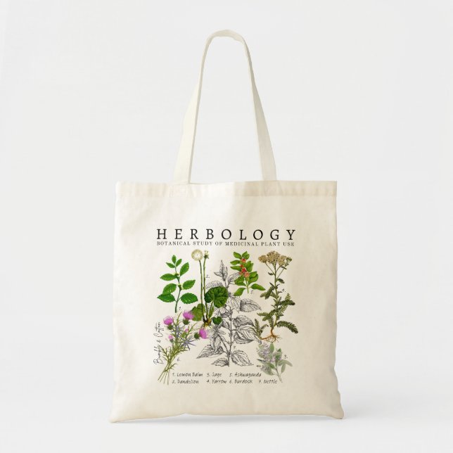 Bolsa Tote HERBOLOGY Tote Bag (Frente)