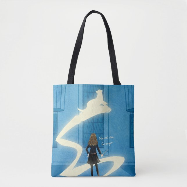 Bolsa Tote Hermione Granger Patronus Painting (Frente)