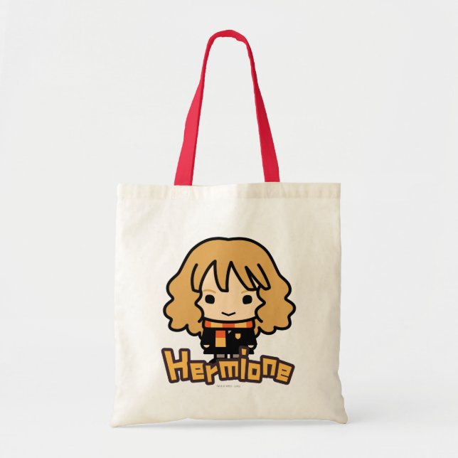 Bolsa Tote Hermione Granger Personagem de desenho animado Art (Frente)