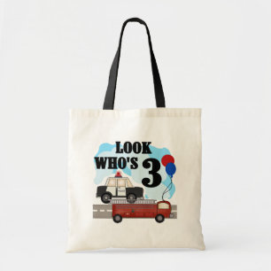 Bolsa Tote Heroes aniversário de 3 anos Camisetas e presentes