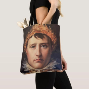 Bolsa Tote Herói Coroado com Coroa de Louros de Napoleão