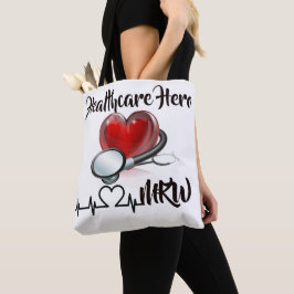 Bolsa Tote Herói da Saúde - Veja Trás