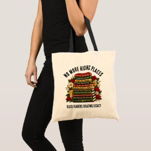 Bolsa Tote HERÓIS DA HISTÓRIA NEGRA SEM ESconderijos