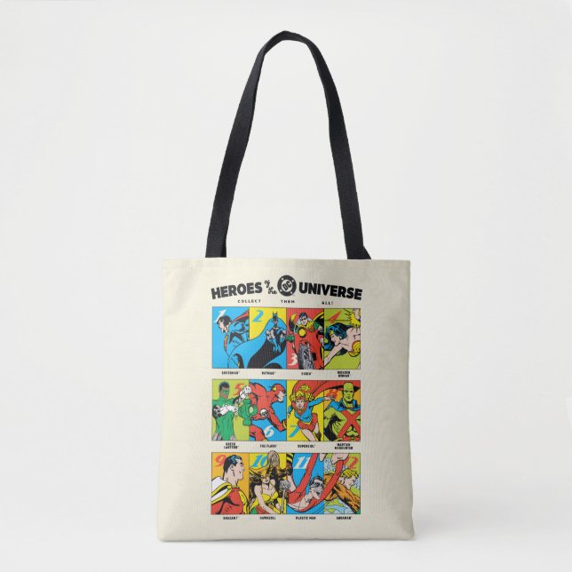 Bolsa Tote Heróis do Universo DC™ (Frente)